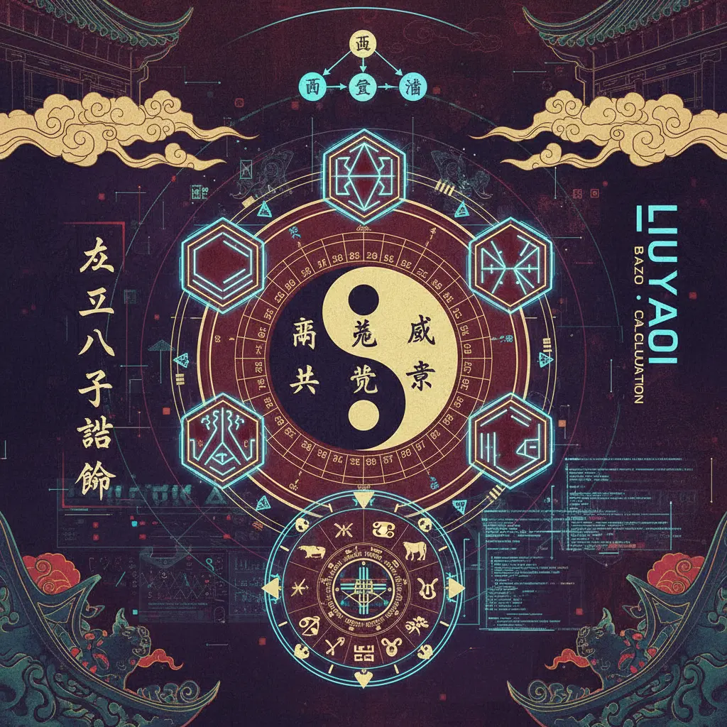 八字計算 - 六爻