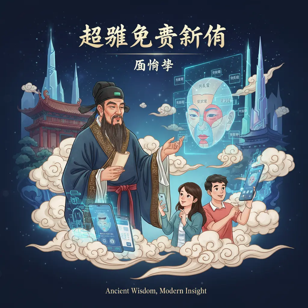 超準免費算命 - 面相學