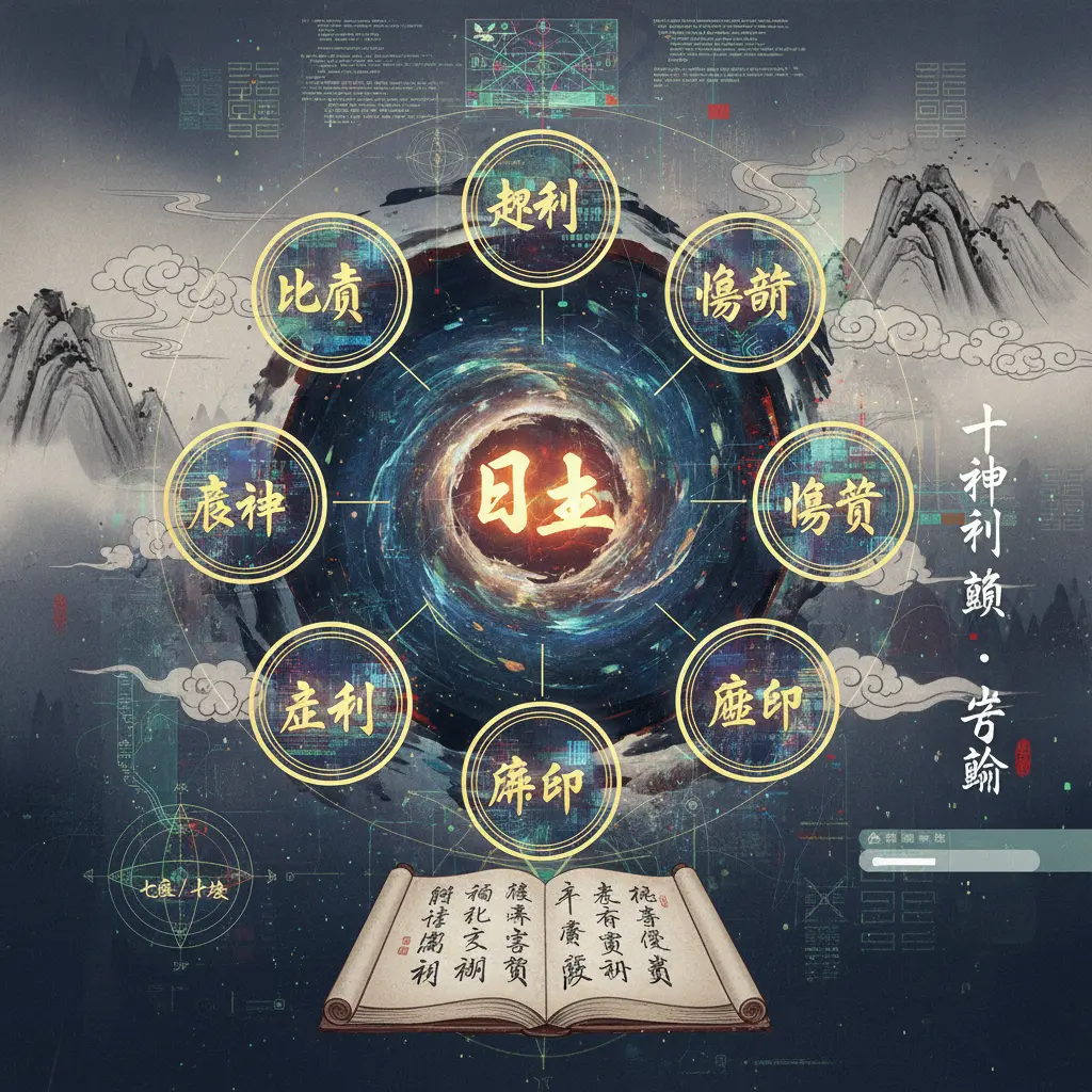 八字計算 - 十神理論