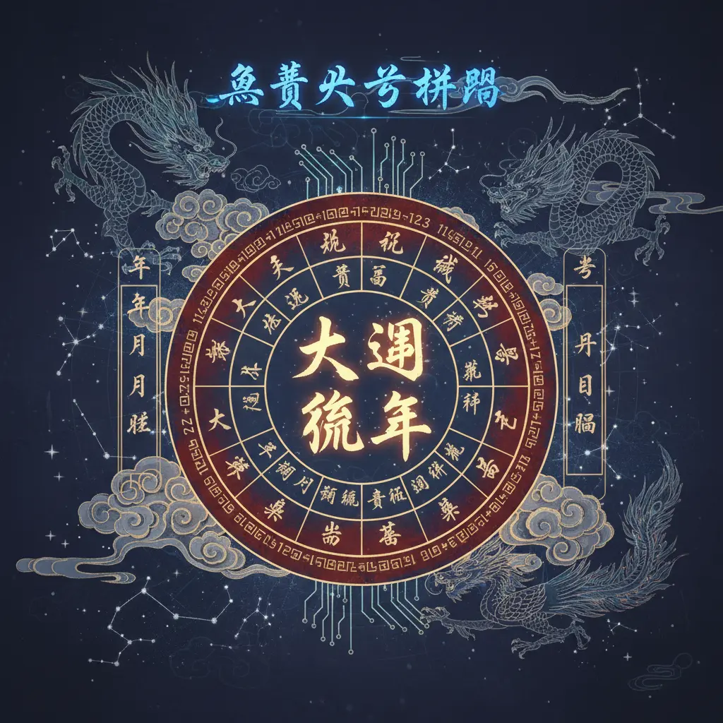 免費八字排盤 - 大運流年