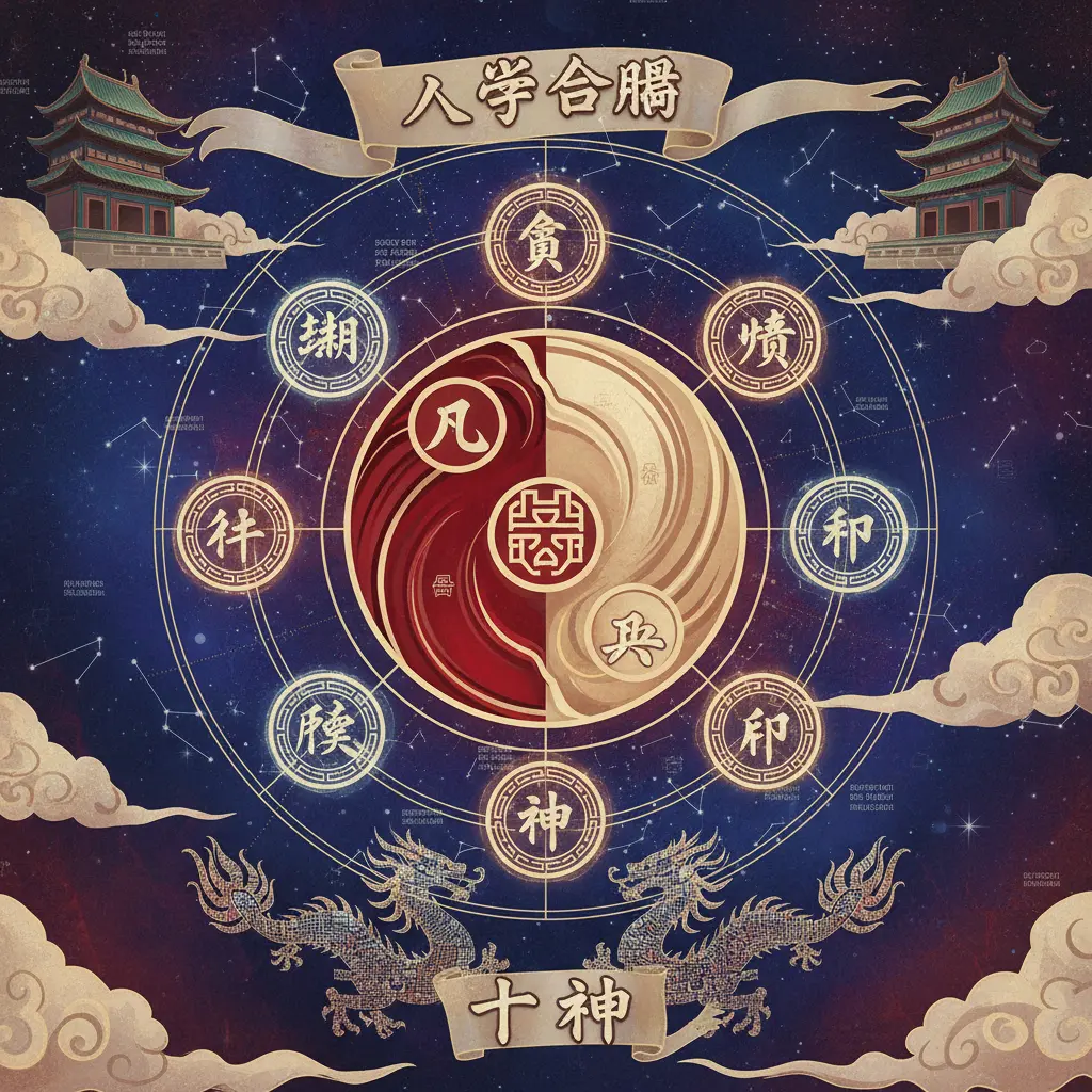 八字合盤 - 十神