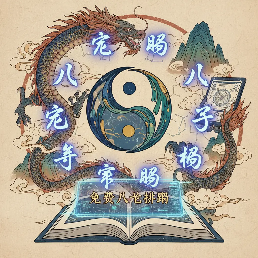 免費八字排盤 - 定格局