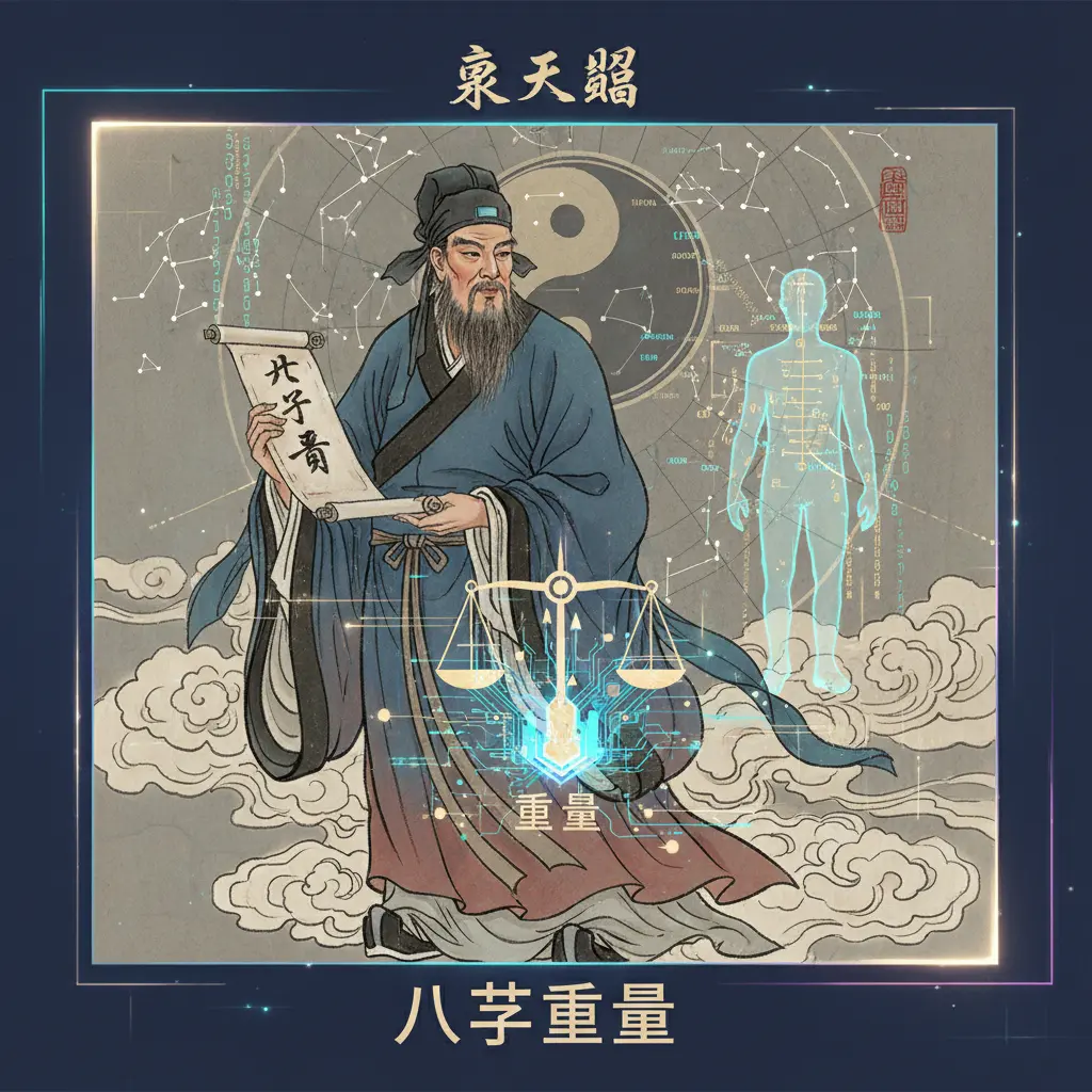 八字重量 - 袁天罡