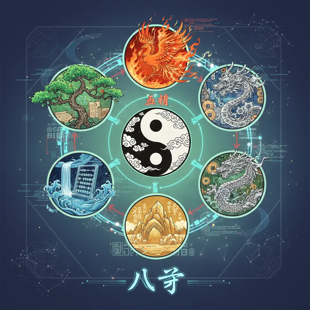 八字怎麼看 - 五行