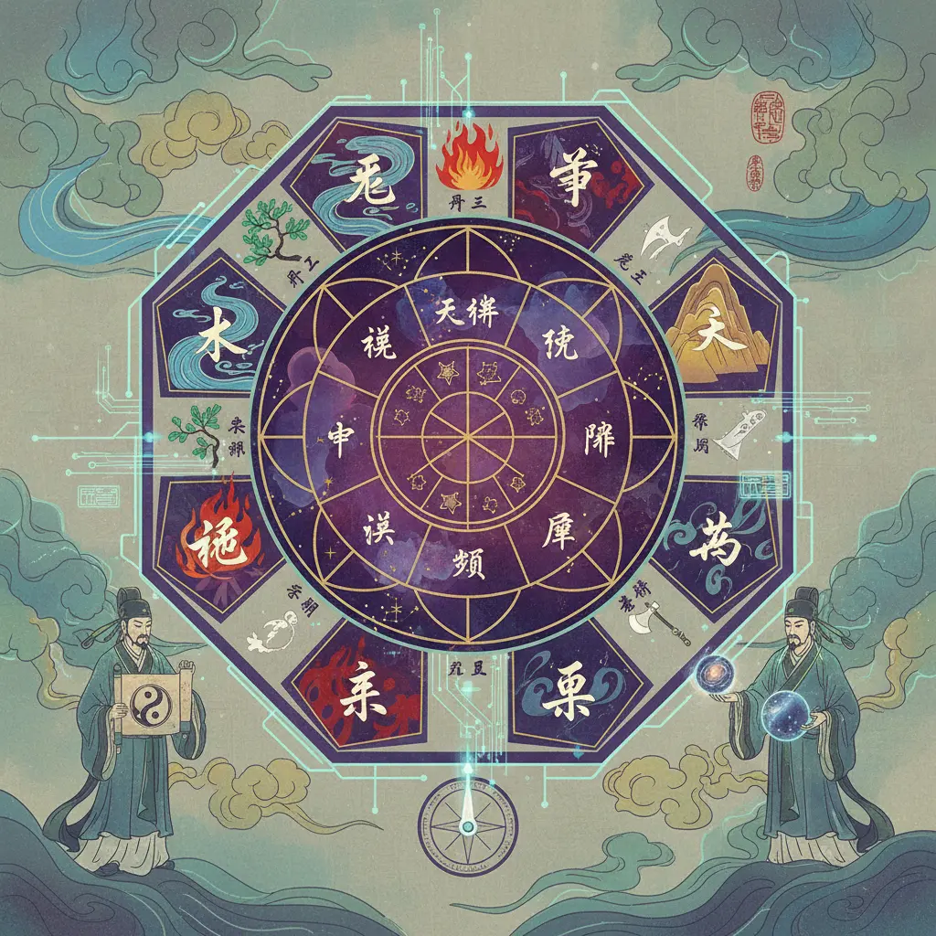 八字命盤 - 紫微鬥數