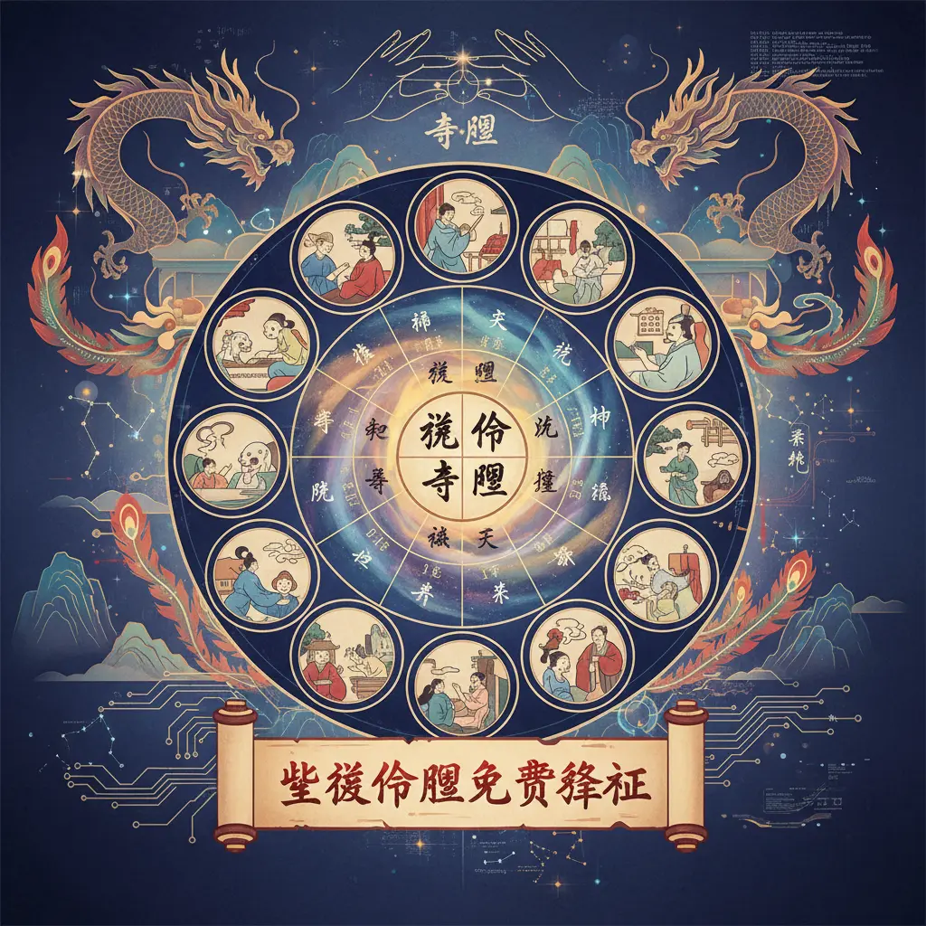 紫微命盤免費解析 - 紫微鬥數