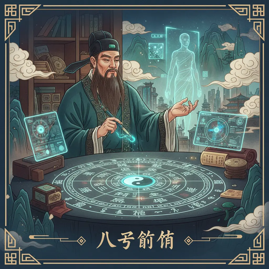 八字命盤 - 八字算命