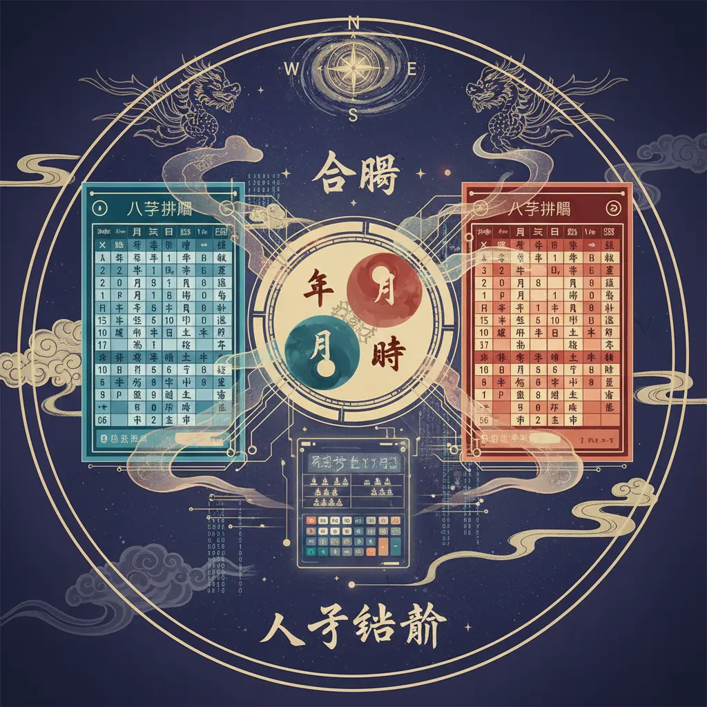 八字計算 - 八字合盤