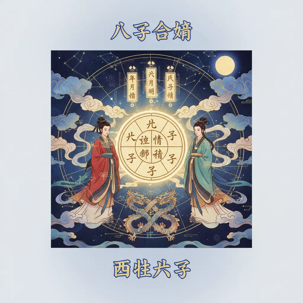 八字合婚 - 四柱八字