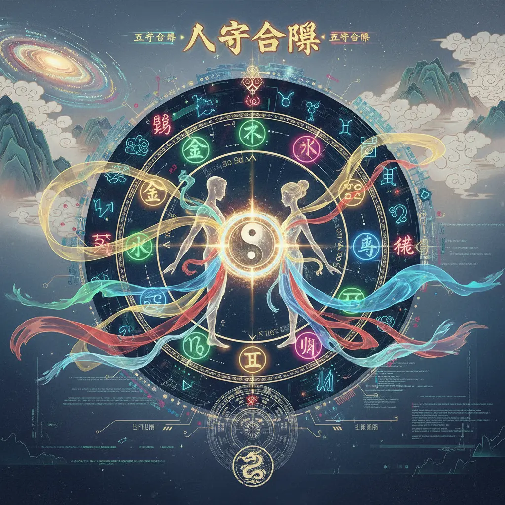 五行八字 - 八字合盤