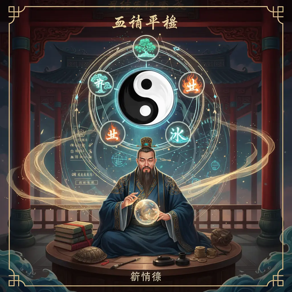 算命師 - 五行平衡