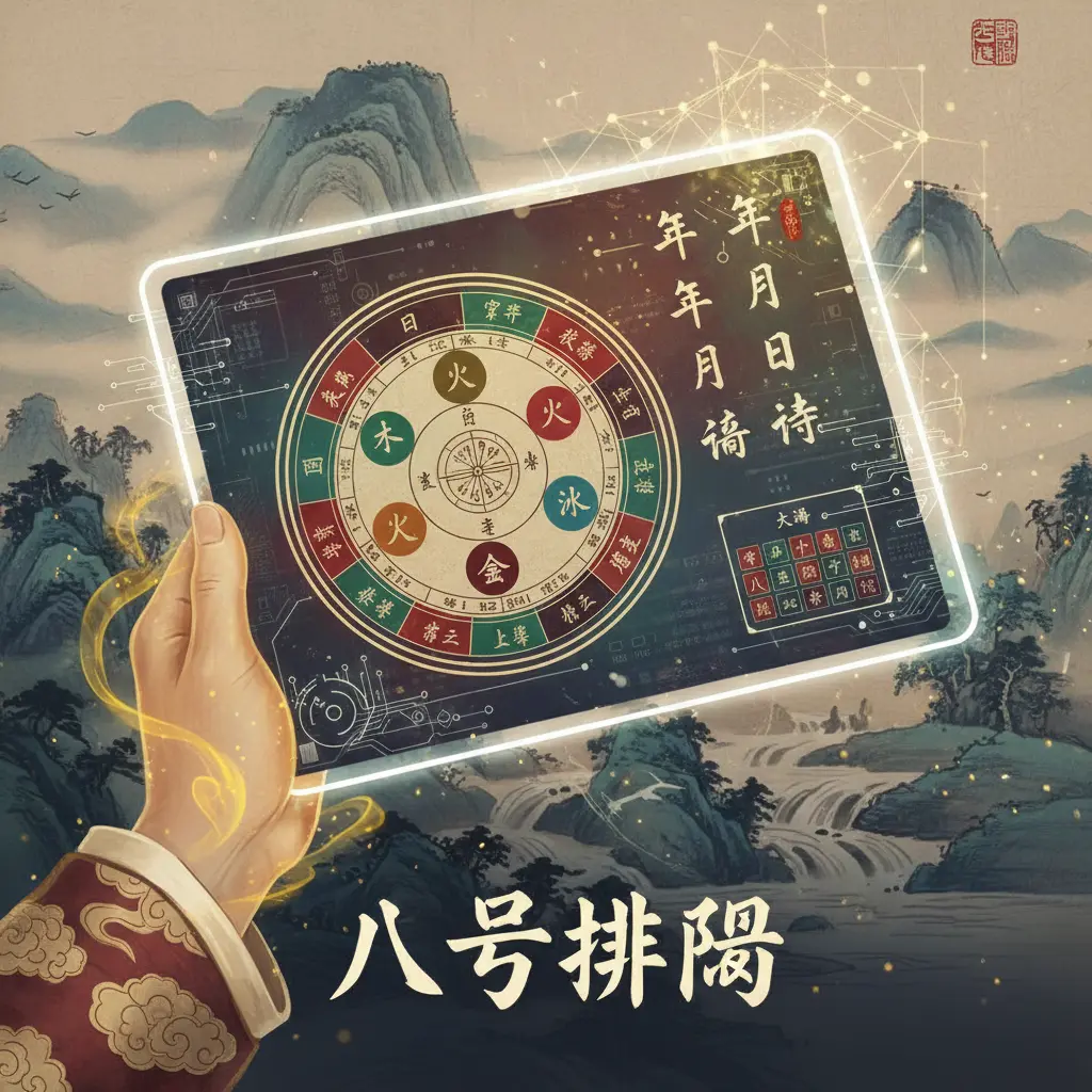 八字排盘 - 八字命盤