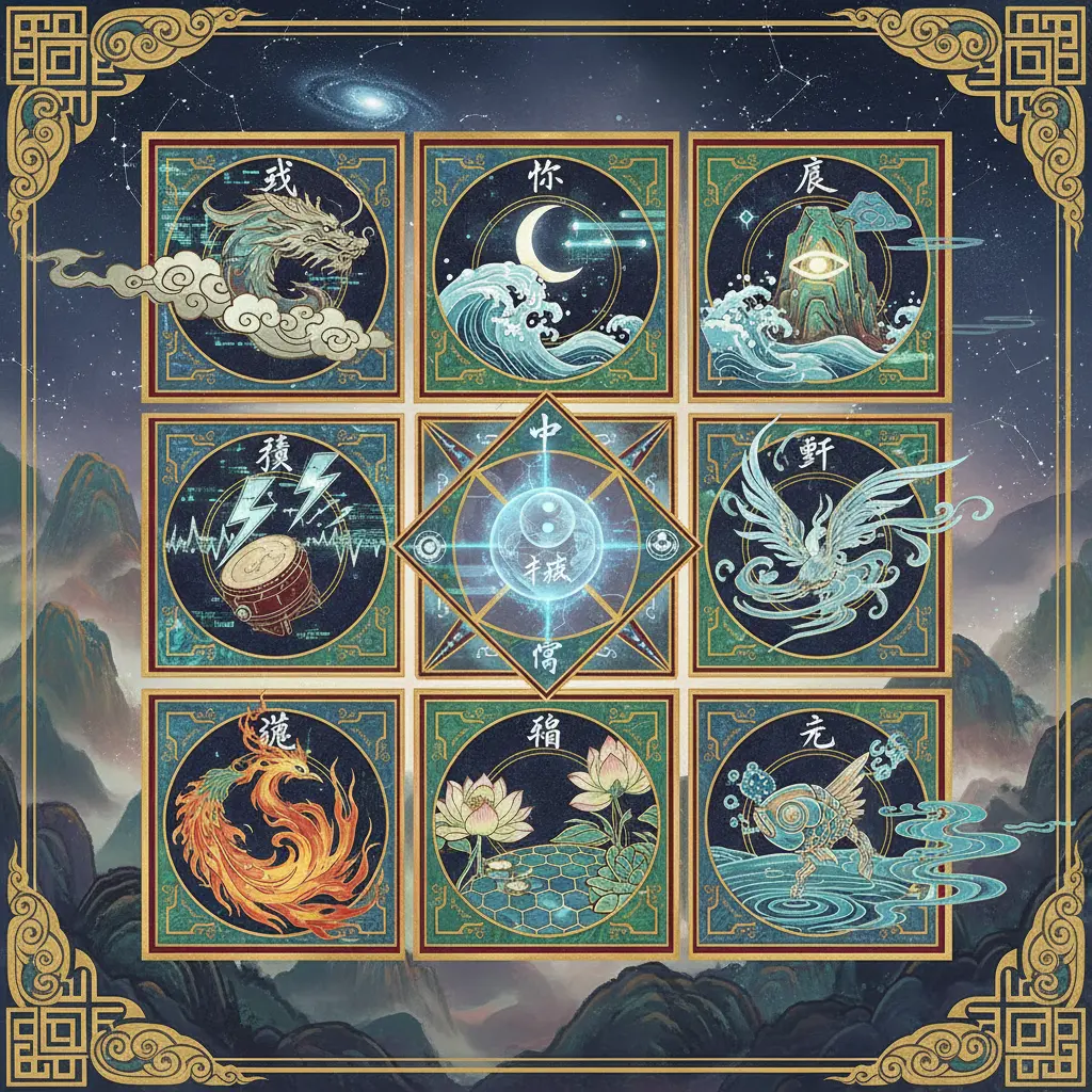 奇門遁甲 - 九宮