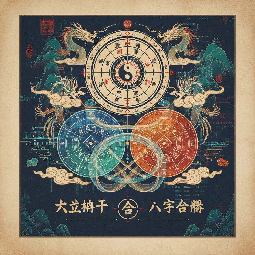 八字合盤 - 六爻納甲
