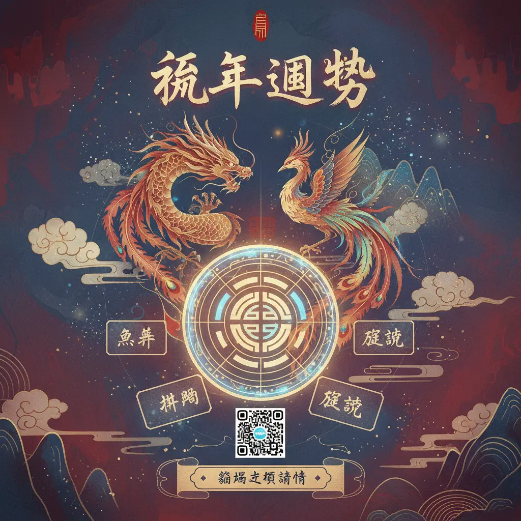 免費八字排盤及解說 - 流年運勢